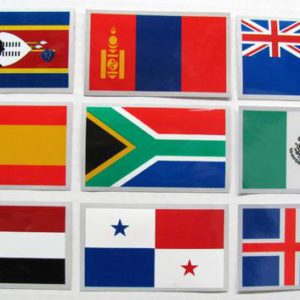 PIÑATAS OLE Flags, Banners, Signs Wholesale Combo Set Senegal Country 3x5  3?x5? Flag and 3x4 Decal sdvb-1-d-6900