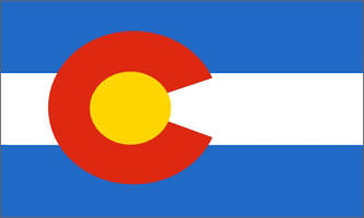 3x5 Colorado Flag 3/'x5/' House Banner grommets super polyester